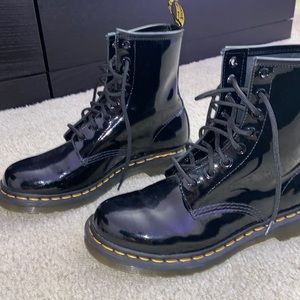 Dr. Martens Patent Leather Boots